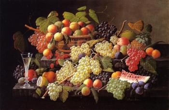 塞維林 羅森 Still Life with Fruit